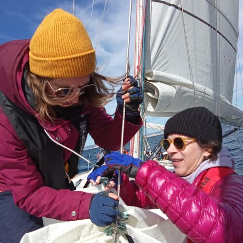 Les capitaines femmes à bord de Gigi L