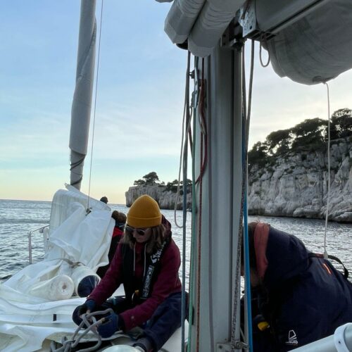 Les capitaines femmes à bord de Gigi L