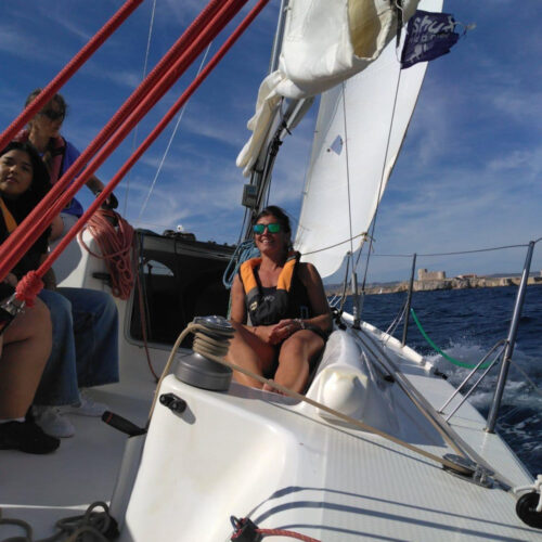 Atelier coaching par la voile Wave Makers et Total Energies