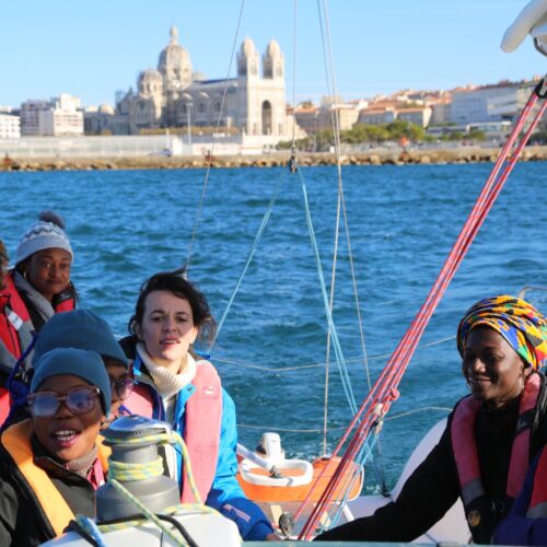 Atelier "Voile et leadership", pour les femmes africaines du programme SIBC avec le Campus AFD