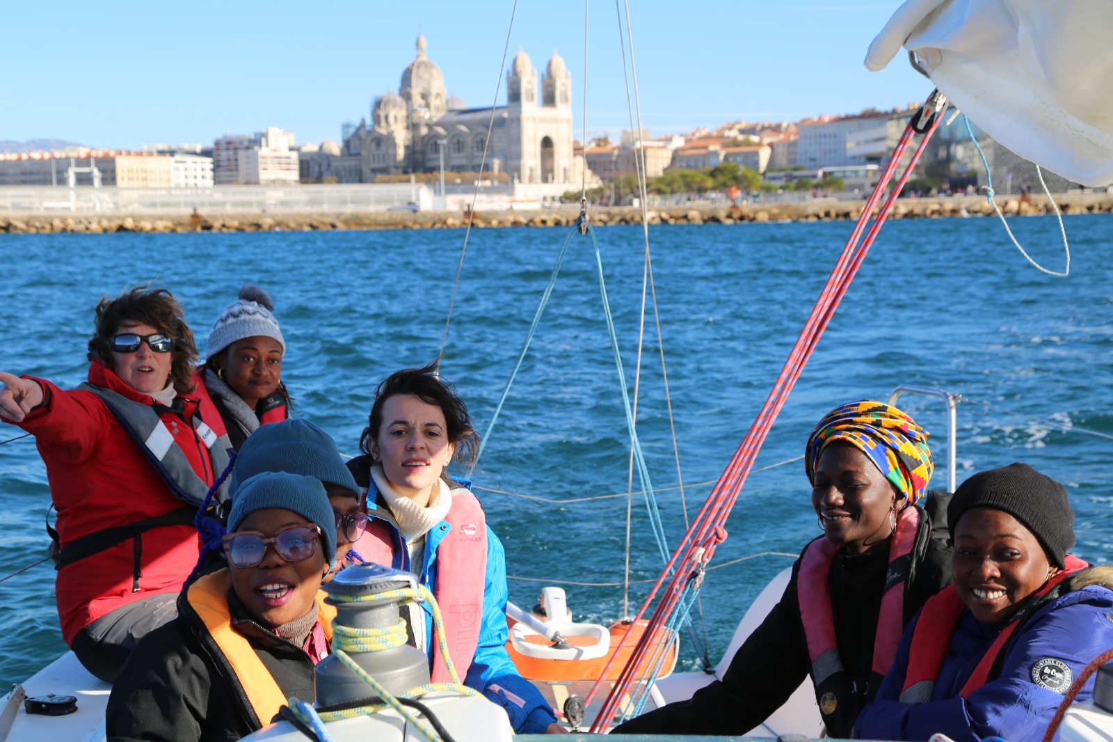 Atelier "Voile et leadership", pour les femmes africaines du programme SIBC avec le Campus AFD