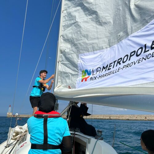 Régate des possibles, événement voile et recrutement innovant avec la Métropole d'Aix-Marseille Provence - Crédit Yohann Brandt