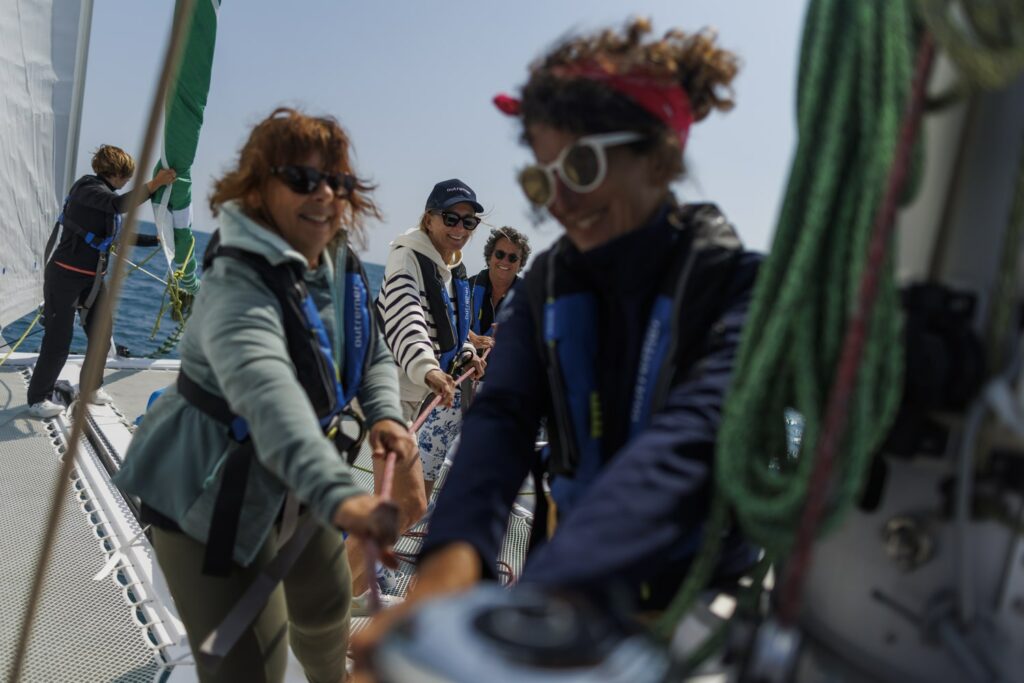 Outremer academy Flavia Crédit Robin CHristol - stage de voile au féminin