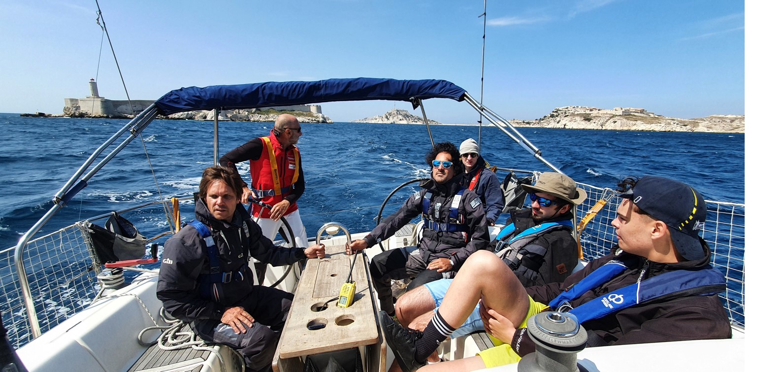 Atelier voile et merritoire - Projet Pavillon JO 2024 - ENSA Marseille mai 2022