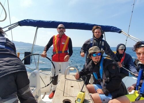 Atelier voile et merritoire - Projet Pavillon JO 2024 - ENSA Marseille mai 2022