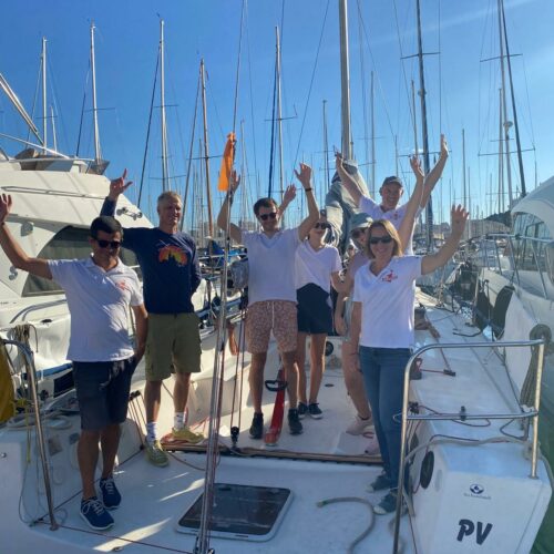 Juris cup avec On fait de la voile - teambuilding et régate d'entreprise