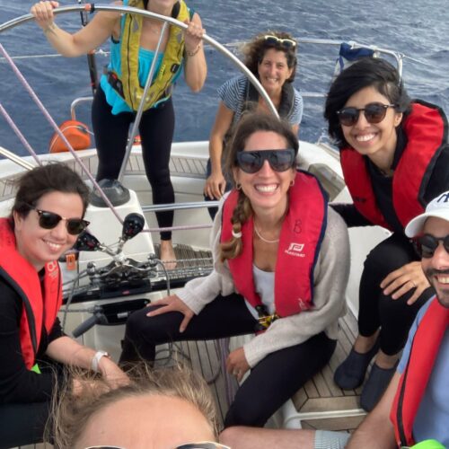 Séminaire atelier de coaching par la voile - Direction stratégie du groupe VYV avec On fait de la voile - Marseille